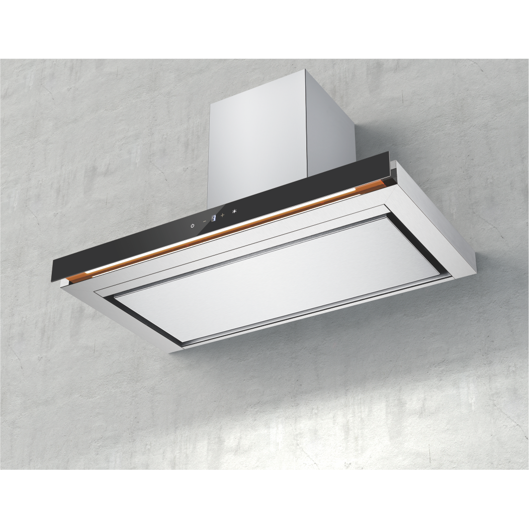 Ċmieni ta 'forma ta' T taċ-ċumnija Cooker Hood Touch Control Chimney 129 60/90cm