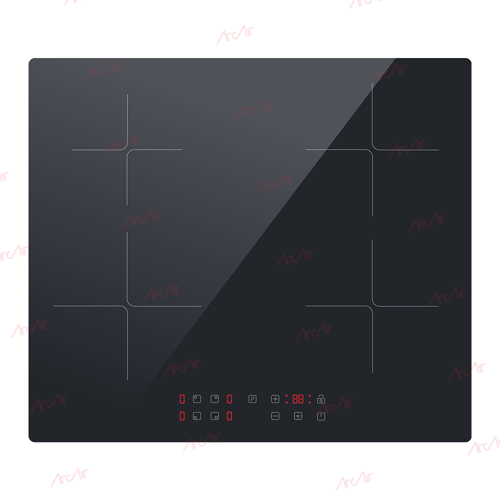 Wholesale China Placa De Inducción Manufacturers Suppliers - Built-in Induction Hob with 4 Zones with Boost HJ6052IH4B – ARCAIR