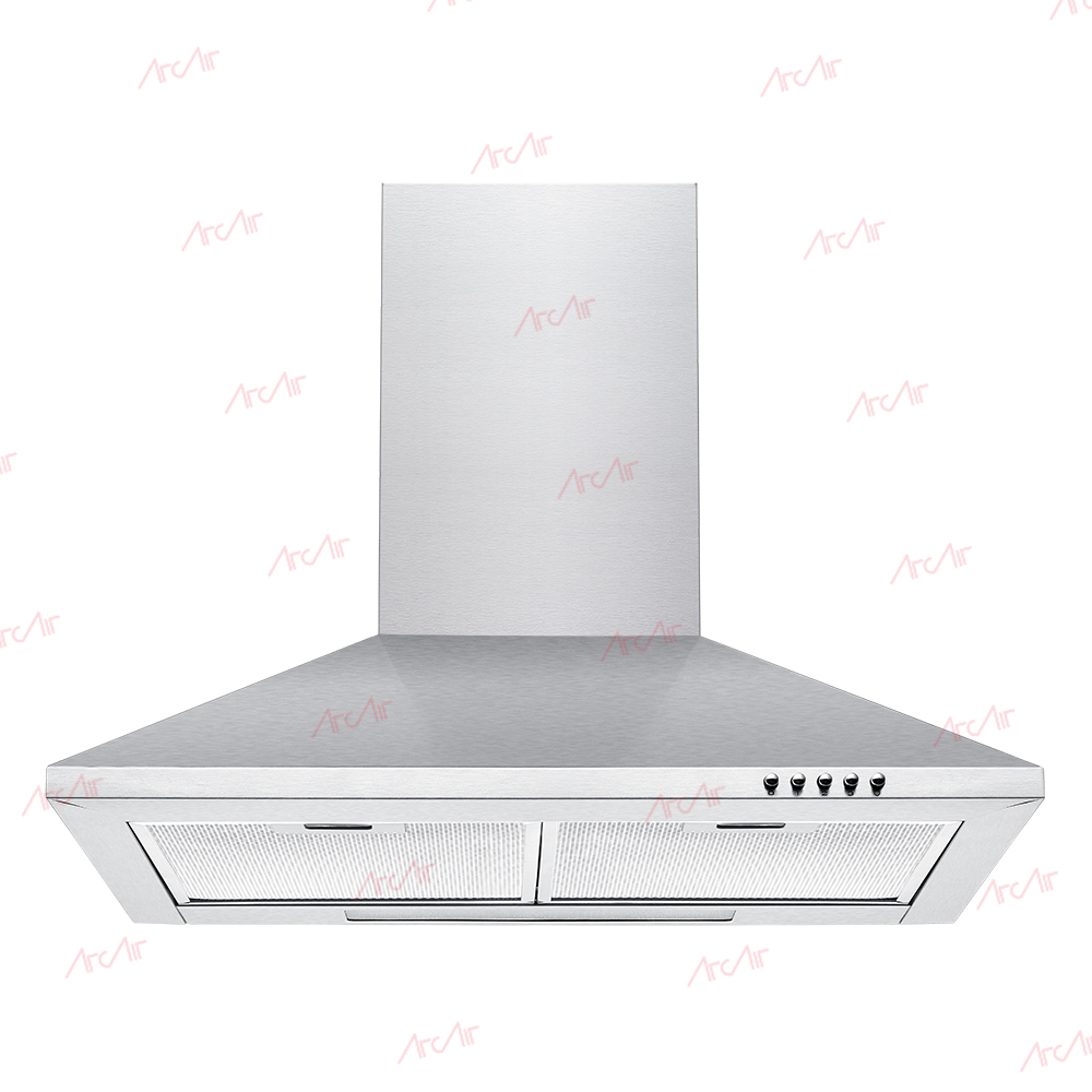 Wall Mount Cooker Hood with 3-speed Extraction 201 60/90cm