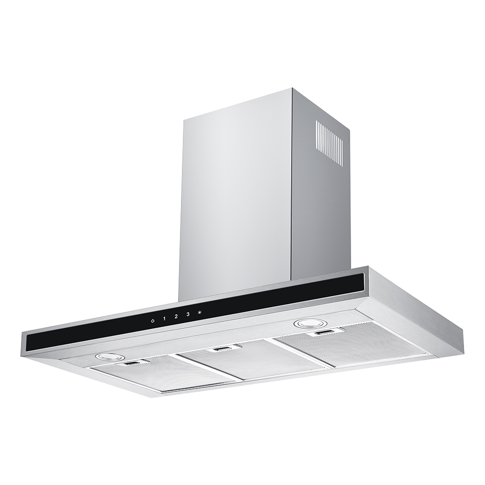 T-shape Chimney Cooker Hood Touch Control Chimney 106 60/90cm