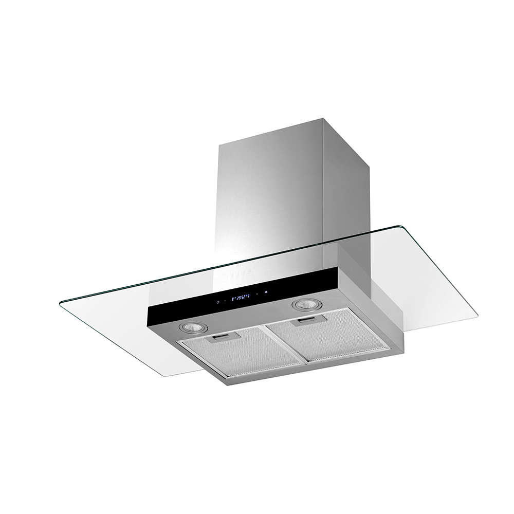 Curved glass Cooker Hood 615 60/90cm
